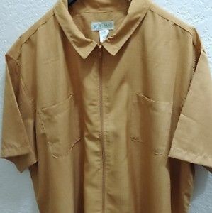 NWT Haband Guayabera Zip-Front Sz 4XL